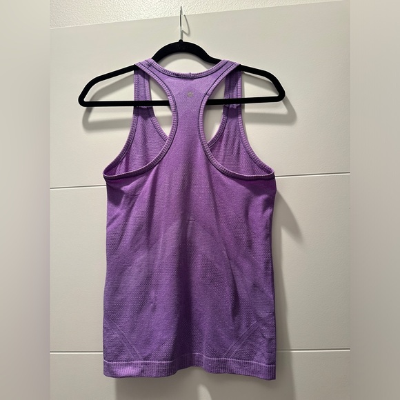 Lululemon run swiftly purple racerback tank workout gym yoga athleisure hiking 6 - Picture 9 of 11